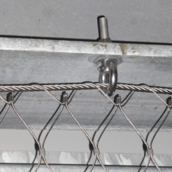 Doorvoerogen RVS balustradenetten balustradevulling x-tend Carl Stahl