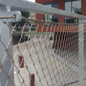 Doorvoerogen RVS balustradenetten balustradevulling x-tend Carl Stahl