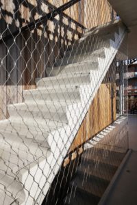 Vertical Safety Mesh for Stairlwell- Carl Stahl