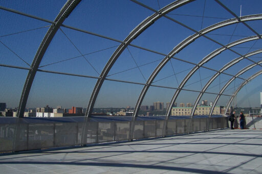 New York Public School 210 Rooftop Enclosure