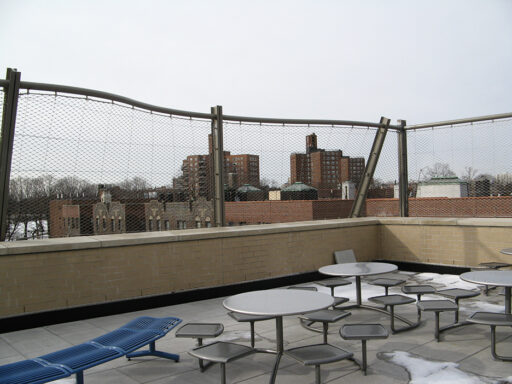 PS95-Sheila-Mencher-School-Rooftop-Carl-Stahl-DecorCable2 The Shelia Mencher Van Courtlandt School - Rooftop Safety Railing - Carl Stahl DecorCable