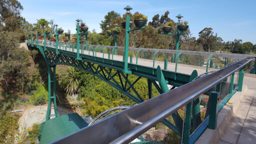 The Mesa Bridge at San Diego Zoo-Carl Stahl DecorCable The-Mesa-Bridge-at-San-Diego-Zoo-Carl-Stahl-DecorCable
