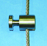 drilled panel connector