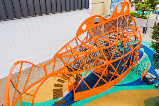 dynamo-playgrounds-bob-the-fish-westfield-mall-carl-stahl-decorcable-mesh dynamo-playgrounds-bob-the-fish-westfield-mall-carl-stahl-decorcable-mesh