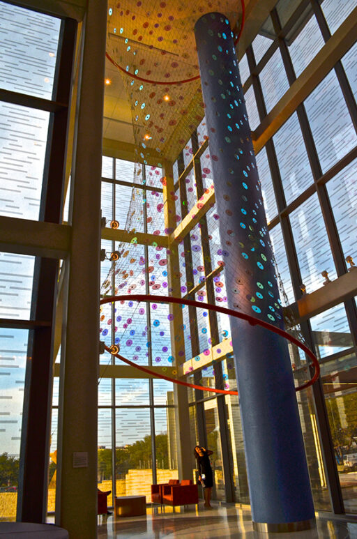 "Foxglove" by Ed Carpenter at University Tower Hospital, San Antonio, TX.