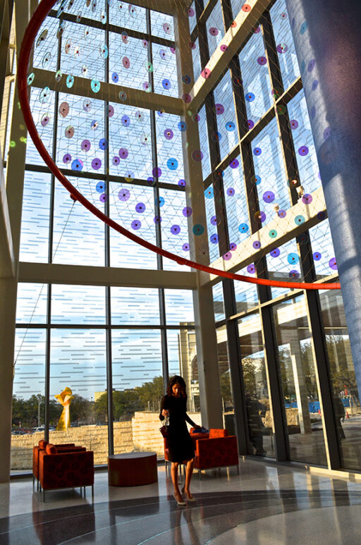 "Foxglove" by Ed Carpenter at University Tower Hospital, San Antonio, TX.