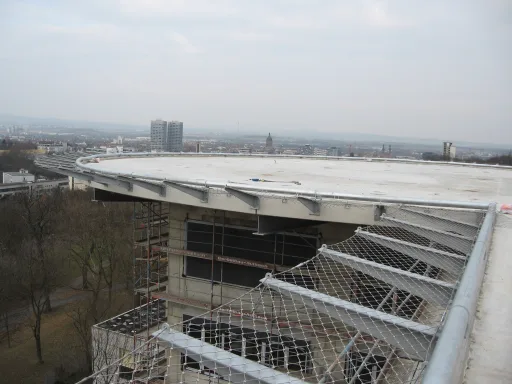 Helipad Horizontal Safety Mesh from Carl Stahl Helipad Horizontal Safety Mesh from Carl Stahl